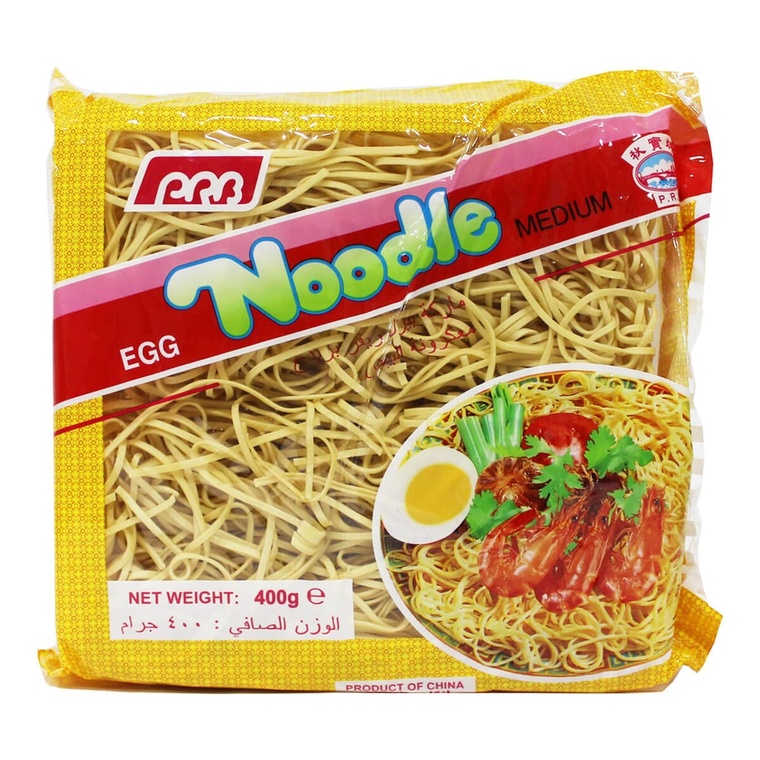 PRB Medium Chinese Egg Noodles - 24x400g