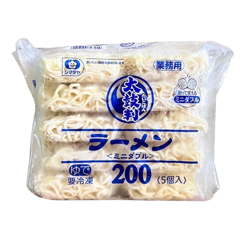 Shimadaya Ramen Noodles 200 5P Taikoban - 8x1kg