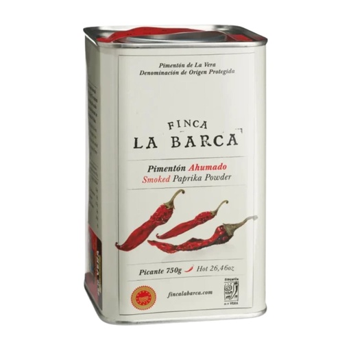 Finca La Barca HOT Smoked Paprika Powder - 6x750g