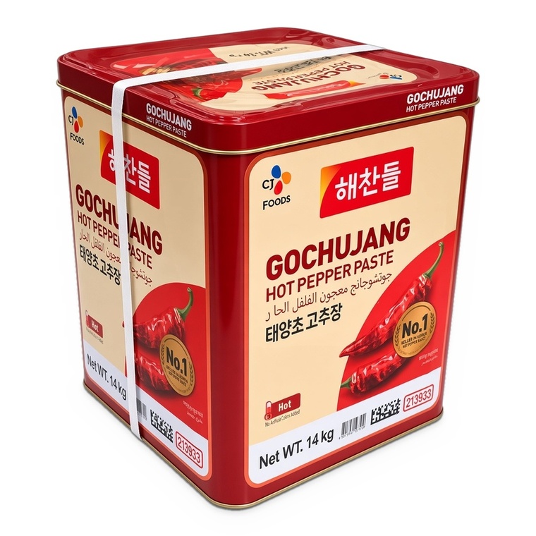CJ Haechandle Gochujang Hot Pepper Paste, Korea - 1x14kg