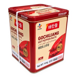 CJ Haechandle Gochujang Hot Pepper Paste, Korea - 1x14kg