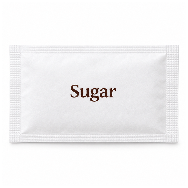Majestic White Sugar Sachets - 1x1000pc