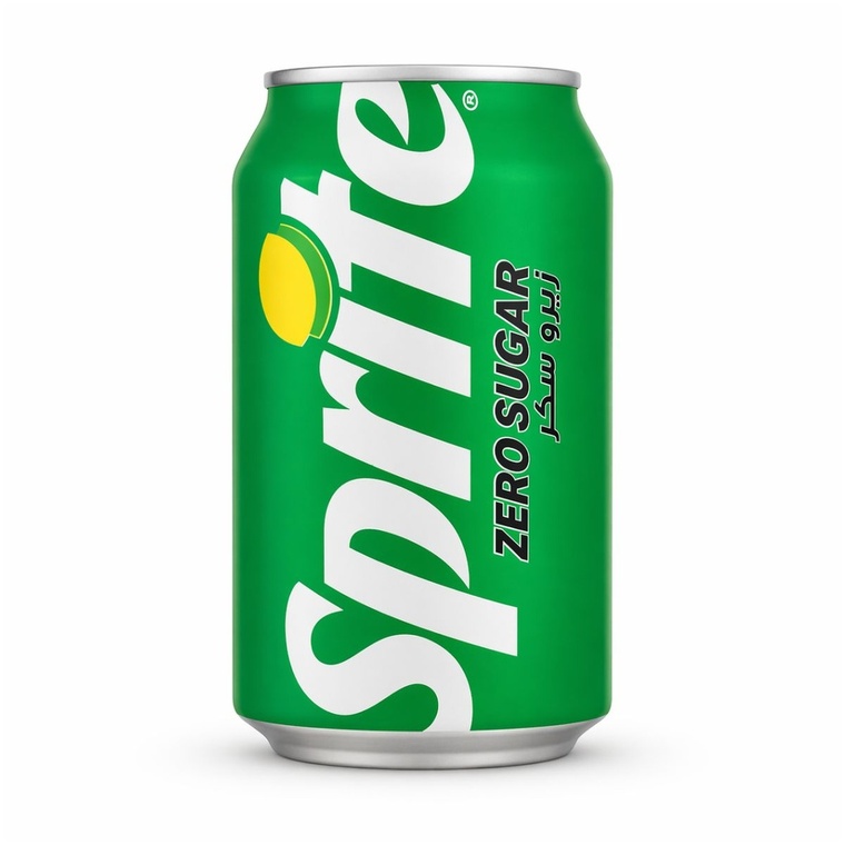 Sprite Zero Calories Lemon-Lime Soft Drink, UAE - 24x300ml