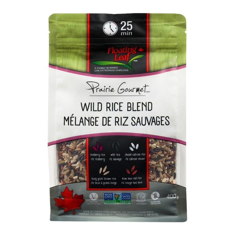 Floating Leaf Wild Rice Blend, Canada - 1x400g
