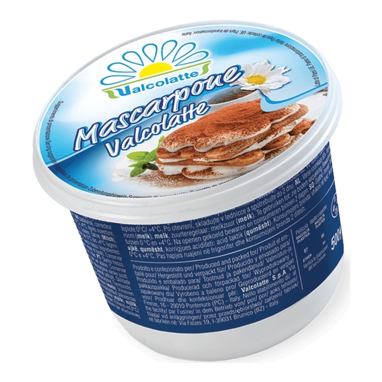 Valcolatte Mascarpone Cheese, Italy - 1x500g