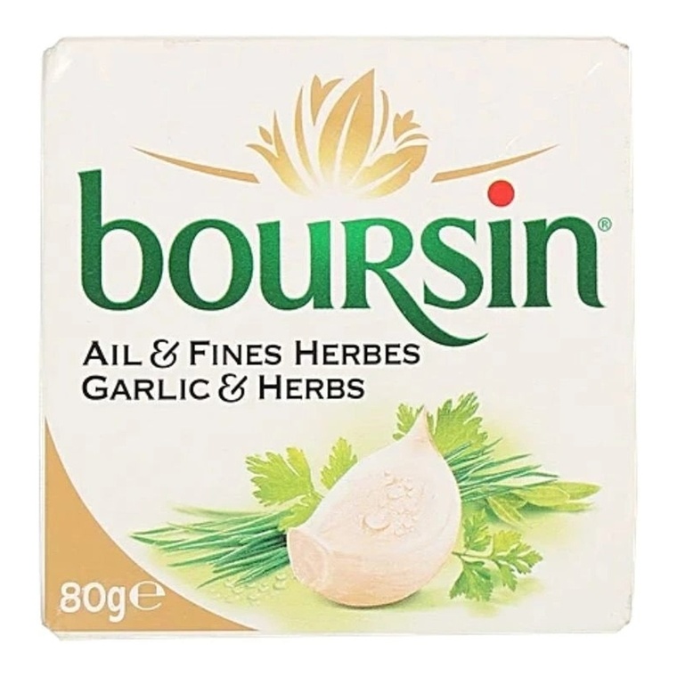 Boursin Garlic & Herbs Cheese - 12x80g
