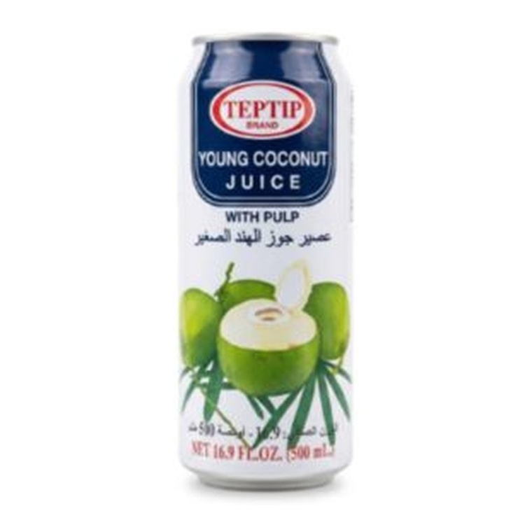 Teptip Coconut Juice with Pulp - 24x500ml
