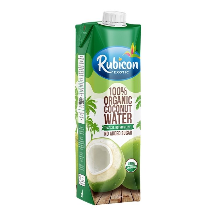 Rubicon Natural Coconut Water - 8x1ltr