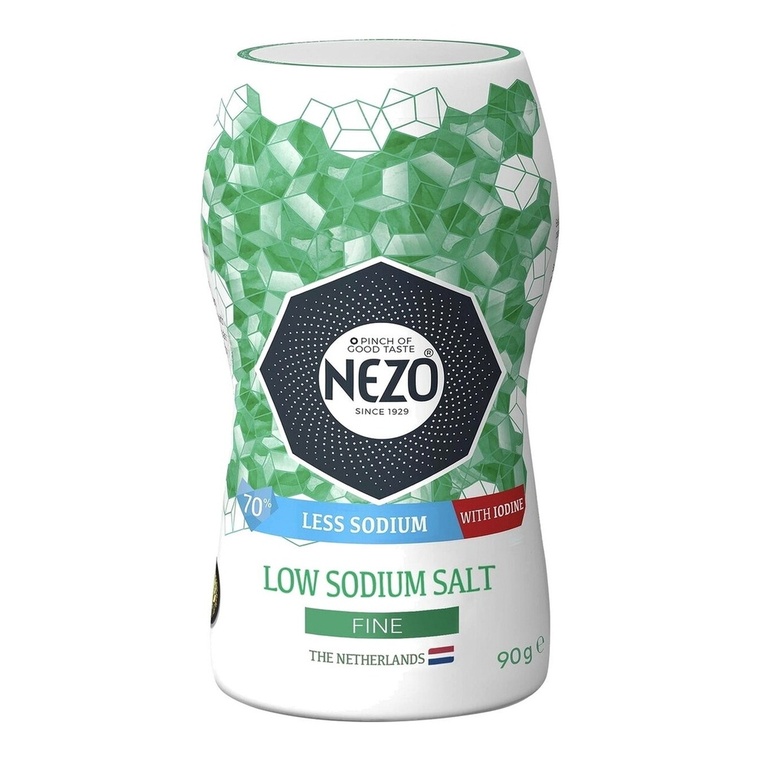 Nezo Green Low Sodium Salt - 24x90g