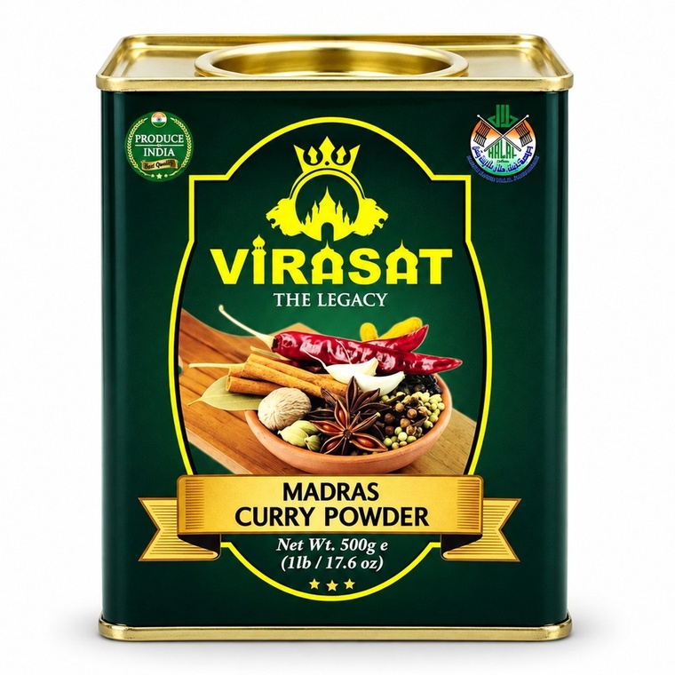 Virasat Madras Curry Powder - 36x500g