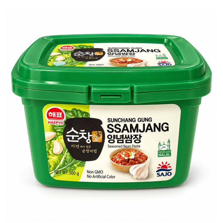 Sajo Seasoned Soybean Paste, Ssamjang, Korea - 1x500g