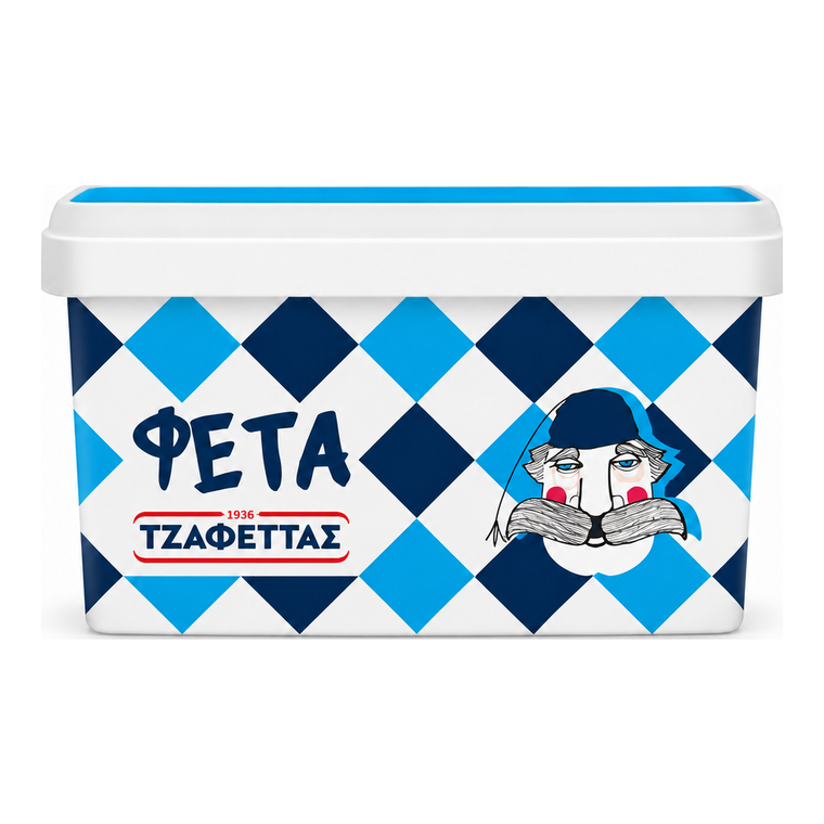 Tzafettas Greek Feta Cheese, - 1x2kg