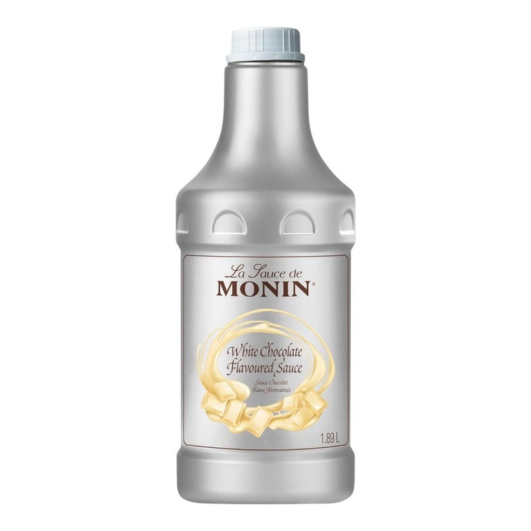 Monin White Chocolate Sauce, France - 4x1.89ltr