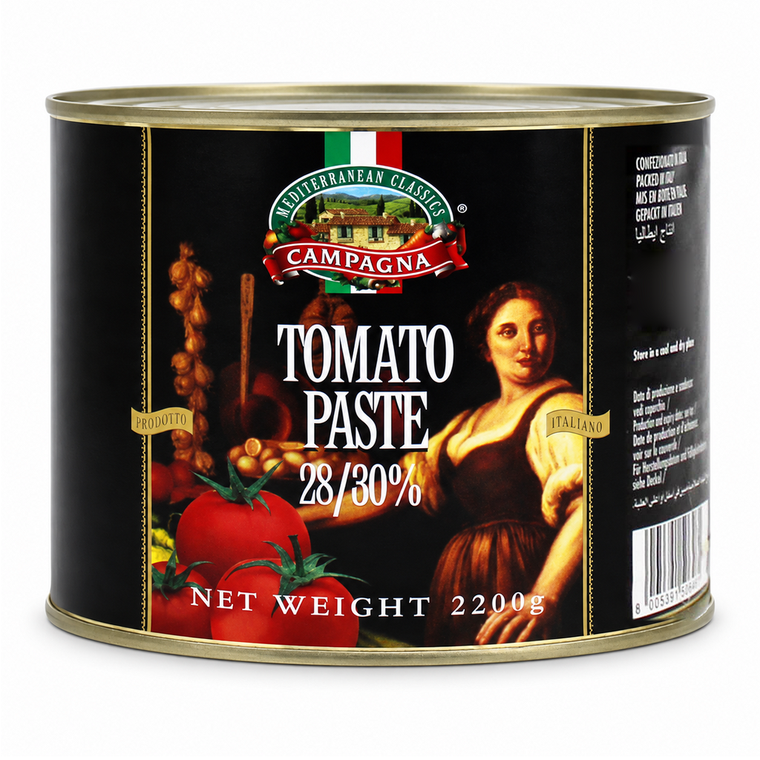 Campagna Tomato Paste 28/30%, Italy - 6x2200g