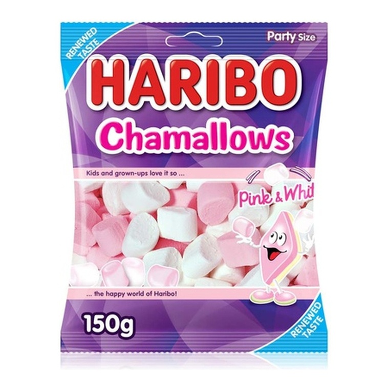 Haribo Chamallows Pink & White - 1x150g